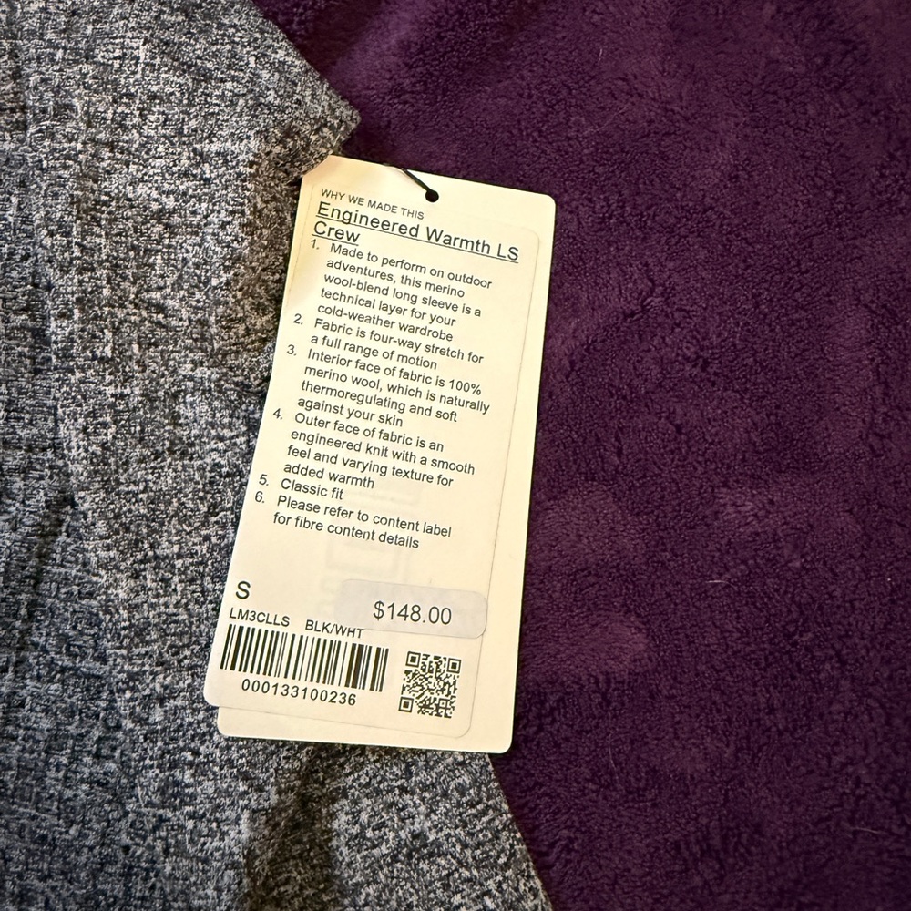 Lululemon Engineered Warmth Long sleeve Crew Neck - Picture 2 of 5
